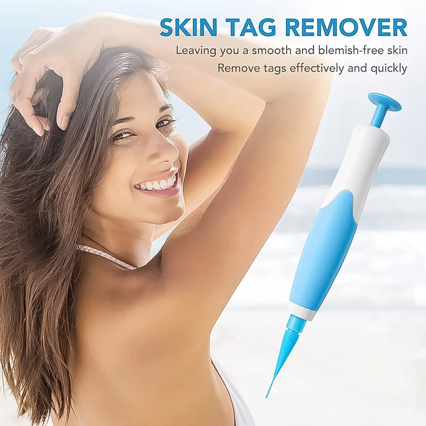 Skin Tag Remover Kit 2 In 1 For Micro To Large (2 Mm - 8 Mm 1 Set) - Zidbik