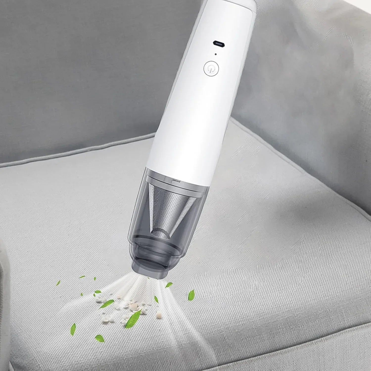 Multipurpose Cordless Rechargeable Mini Handheld Vacuum Cleaner Set - Zidbik