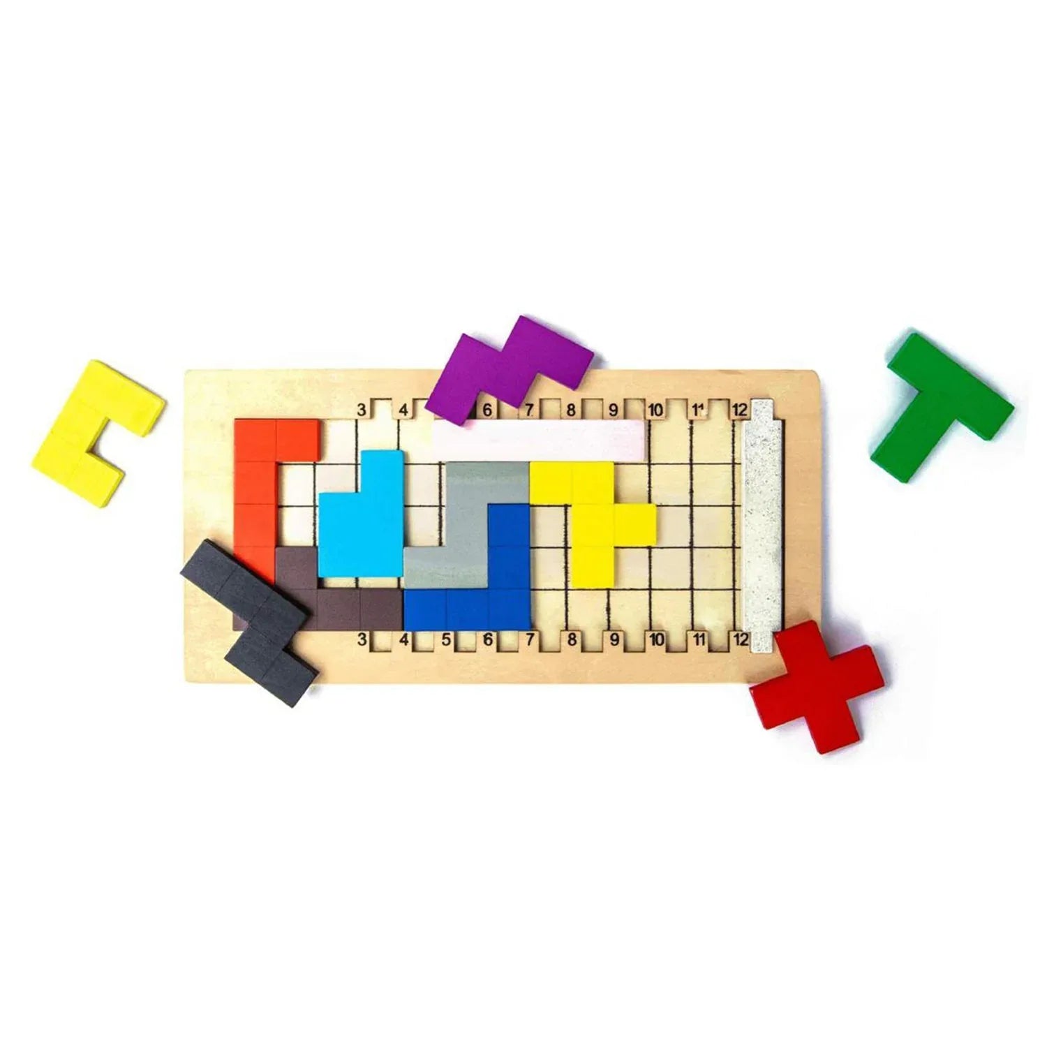 1950 At50 Wooden Mind Game And Game For Kids And Babies For Playing And Enjoying Purposes. - Zidbik