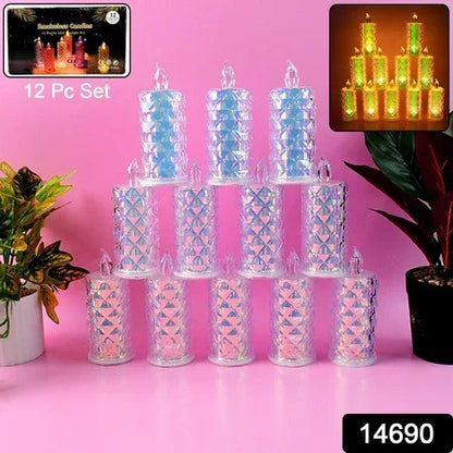 Smokeless Led Candles (12 Pc) - Zidbik