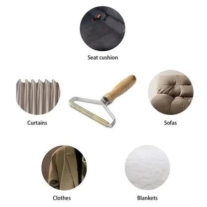 Portable Double Sided Lint Remover (1 Pc) - Zidbik