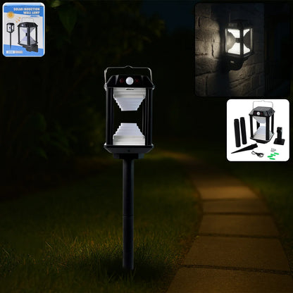 Premium Solar Induction Led Wall Lamp With Motion Sensor (1 Set) - Zidbik