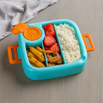 Kids Cartoon Lunch Box - (1 Set) - Zidbik