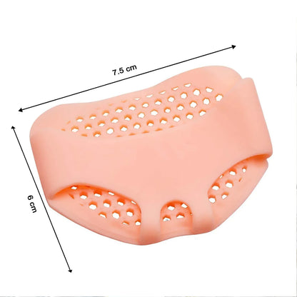 6257 Silicone Tiptoe Protector And Cover Used In Protection Of Toe For Men And Women - Zidbik