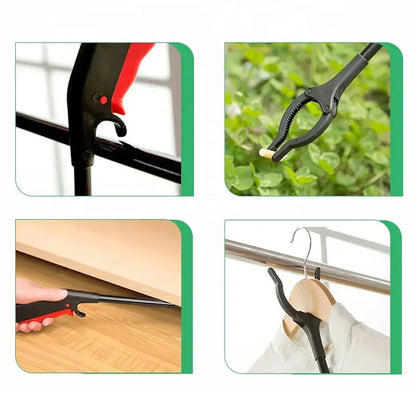 7514 Extra Long Pickup Aid Trash Picker Upper Rotating Hand Heavy Duty Grip Arm - Reaching Assist For Litter Elderly Garden Disabled Handicap Arm - Zidbik