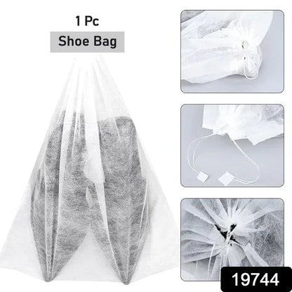 Non-woven Drawstring Shoe Storage Bag (48 X 31 Cm 1 Pc) - Zidbik