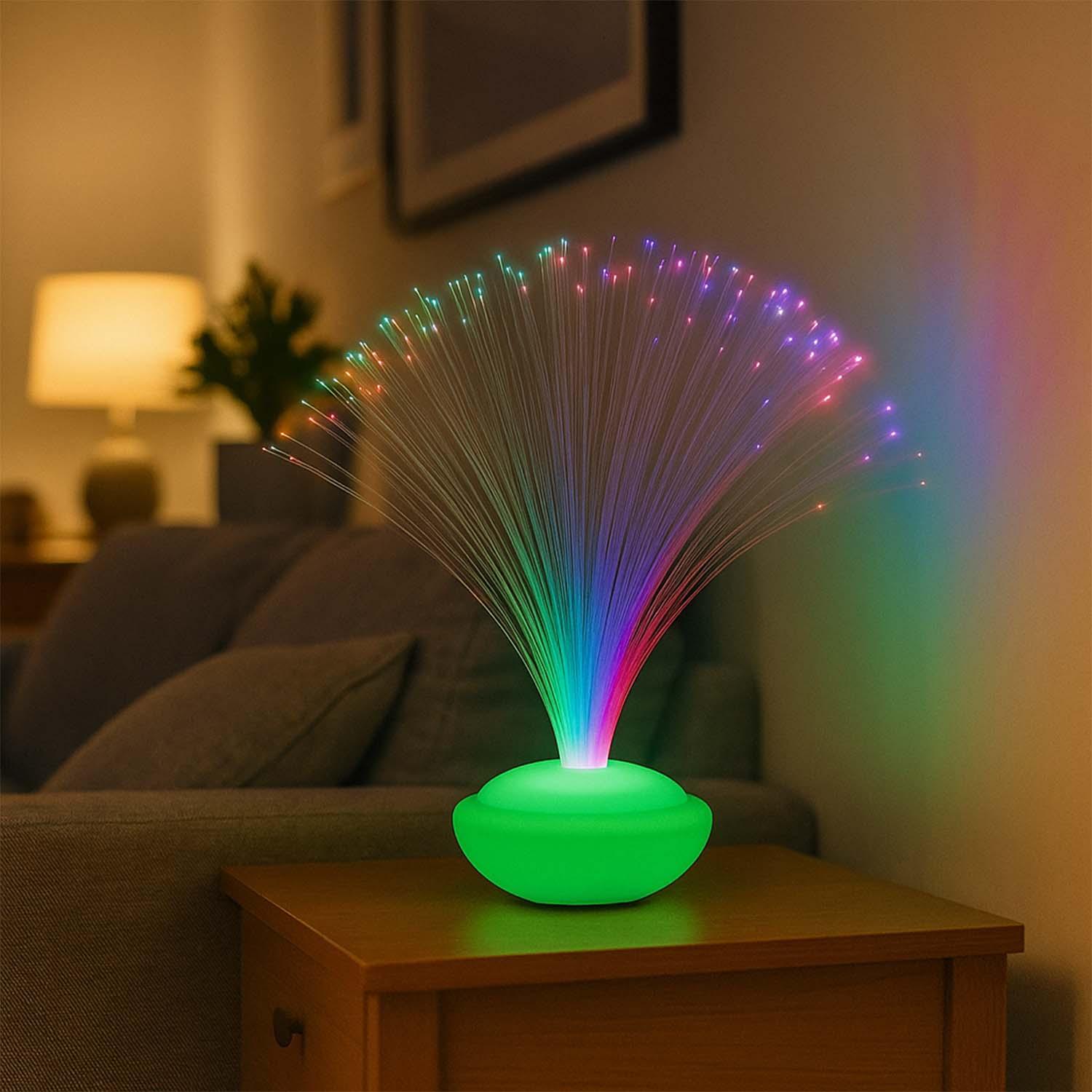 Fiber Optic Led Decorative Lamp (1 Pc) - Zidbik