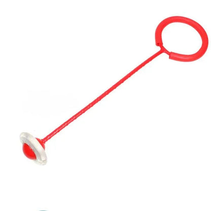 1665 Led Light Flashing Jumping Ring Ankle Skipping Jump Rope For Kids - Zidbik