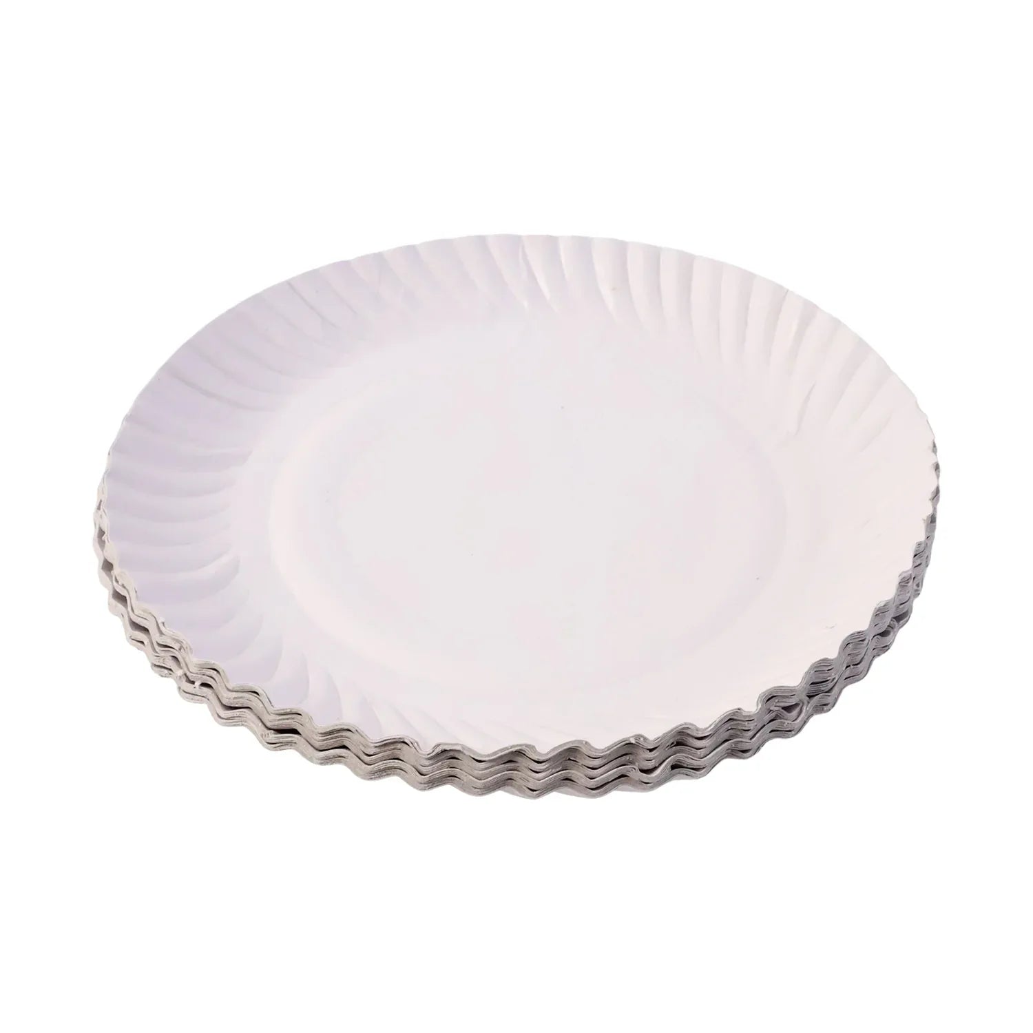 Freshee 9 Inch Round Compostable Paper Plate 25 Pcs Pack - Zidbik