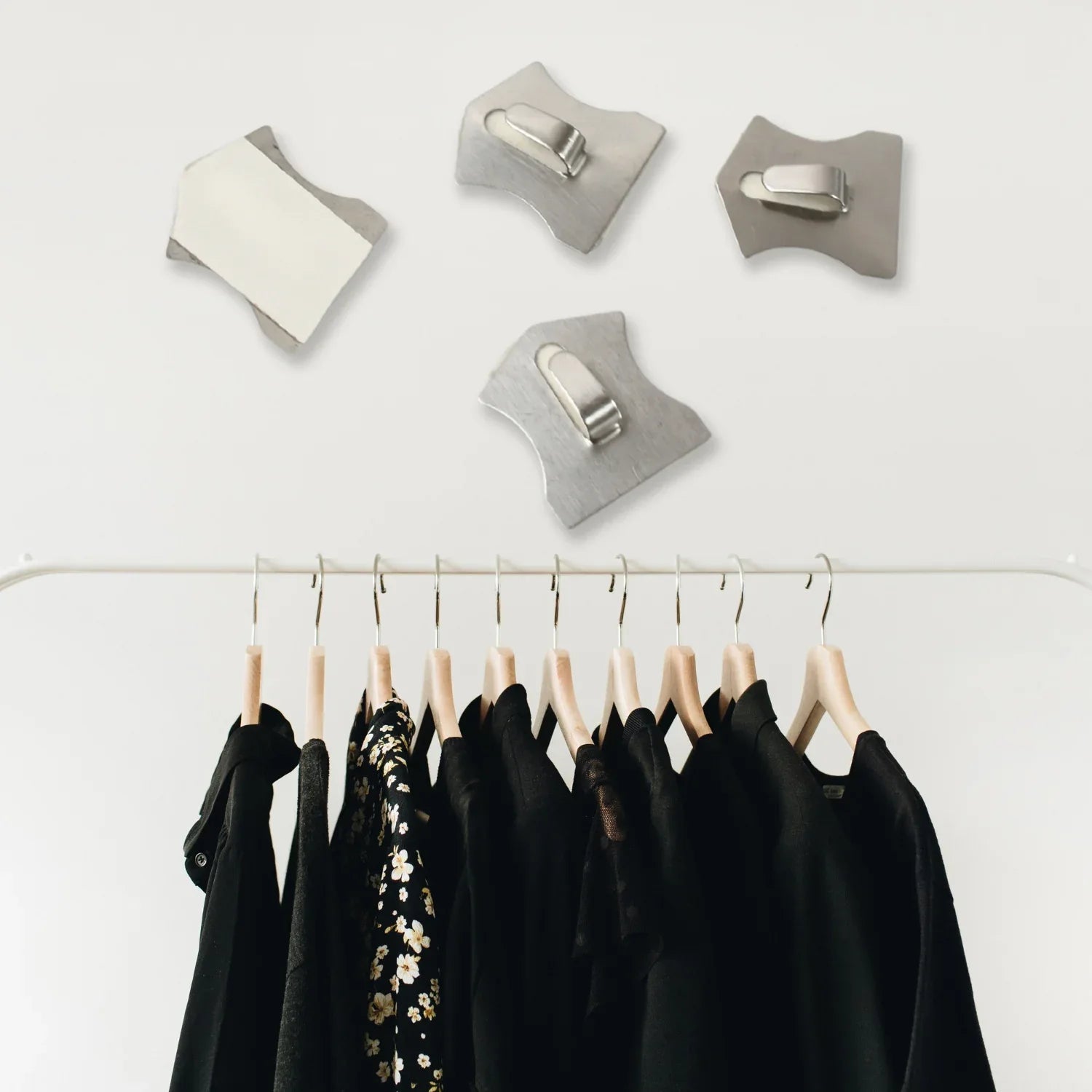 Self- Adhesive Hooks Heavy Duty Wall Hooks Hangers Stainless Steel Waterproof Sticky Hooks For Hanging Robe Coat Towel Kitchen Bathroom And. - Zidbik