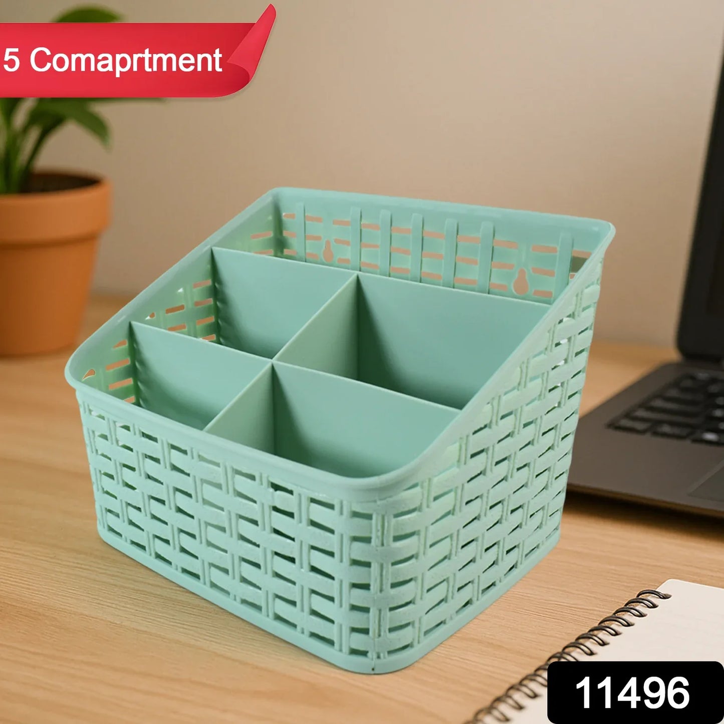 Apex Premium Multipurpose Divider Holder With 5-section Compartments - Zidbik