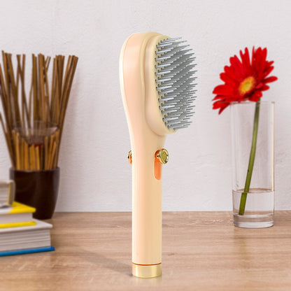Self-cleaning Anti-static Massage Comb (1 Pc) - Zidbik
