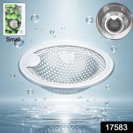 Stainless Steel Kitchen Sink Drain Strainer Stopper (Small 1 Pc) - Zidbik