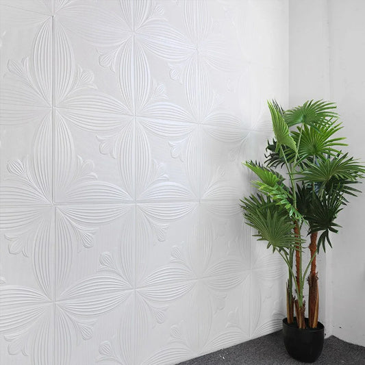 9276 Wallpaper 3d Foam Wallpaper Sticker Panels I Ceiling Wallpaper For Living Room Bedroom I Furniture Door I Foam Tiles (Square Design) - Zidbik