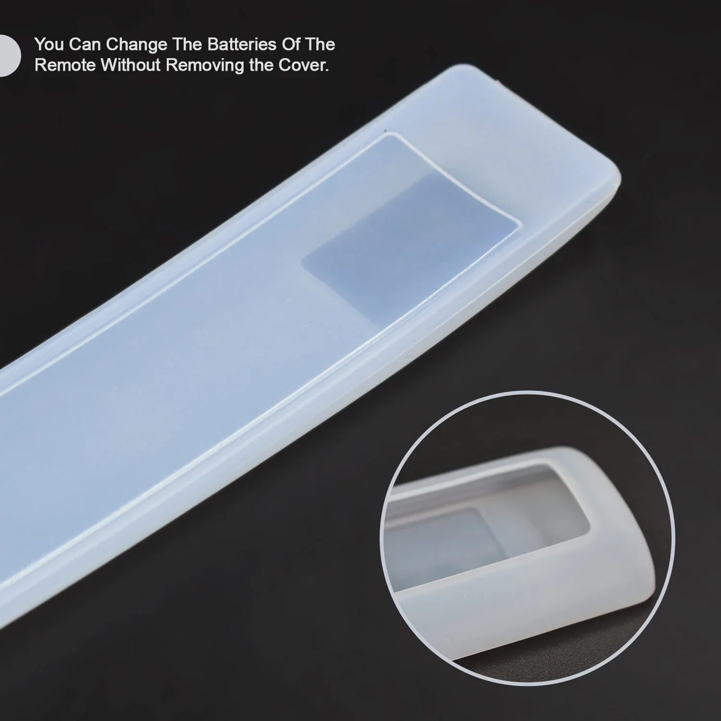 7634 Silicone Protective Cover For Remote (Large) - Zidbik