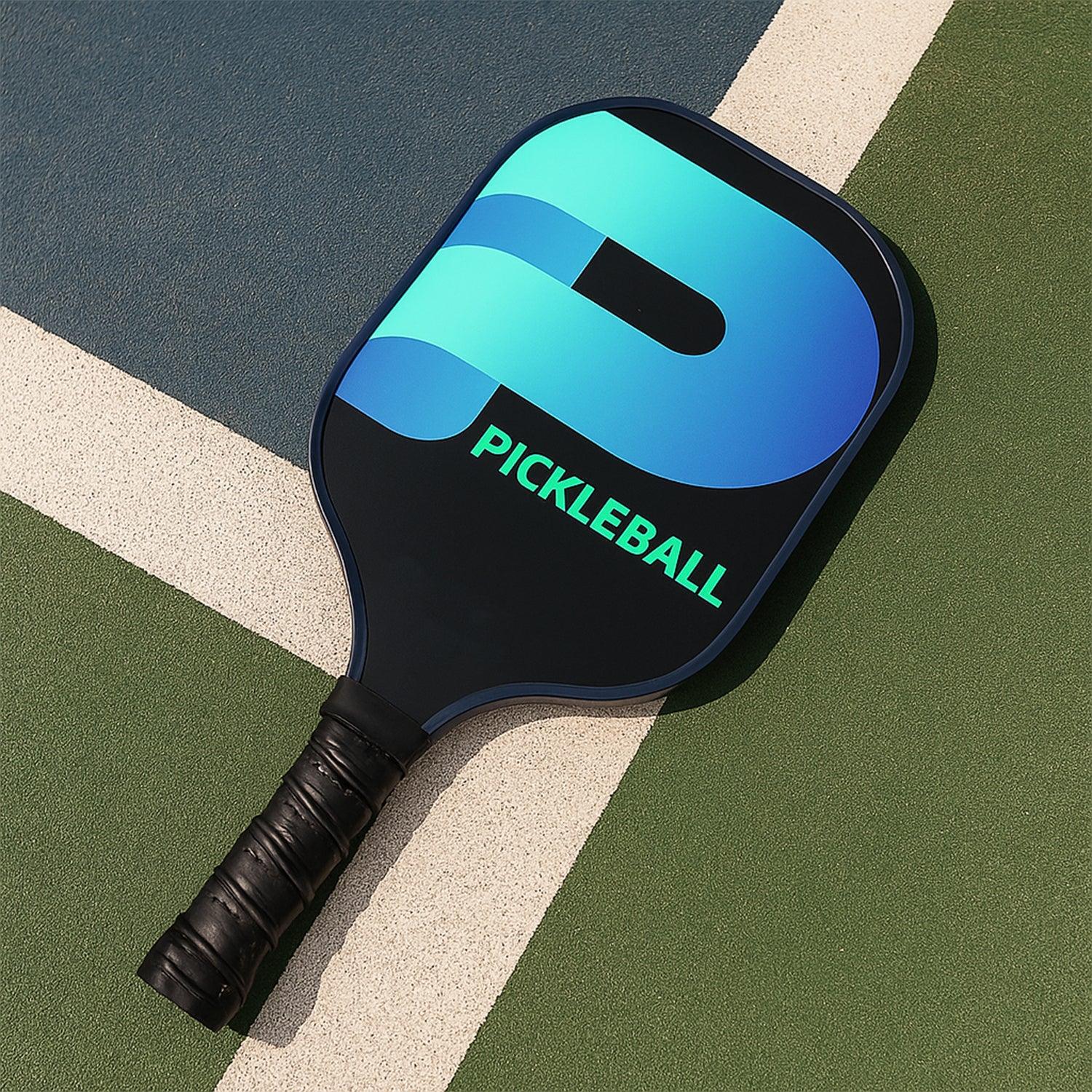 Konex Professional Fiberglass Pickleball Paddle With Cushion Grip Handle - Zidbik