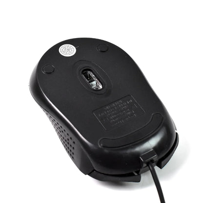 Computer Laptop Wired Optical Mouse M-022 (1 Pc) - Zidbik