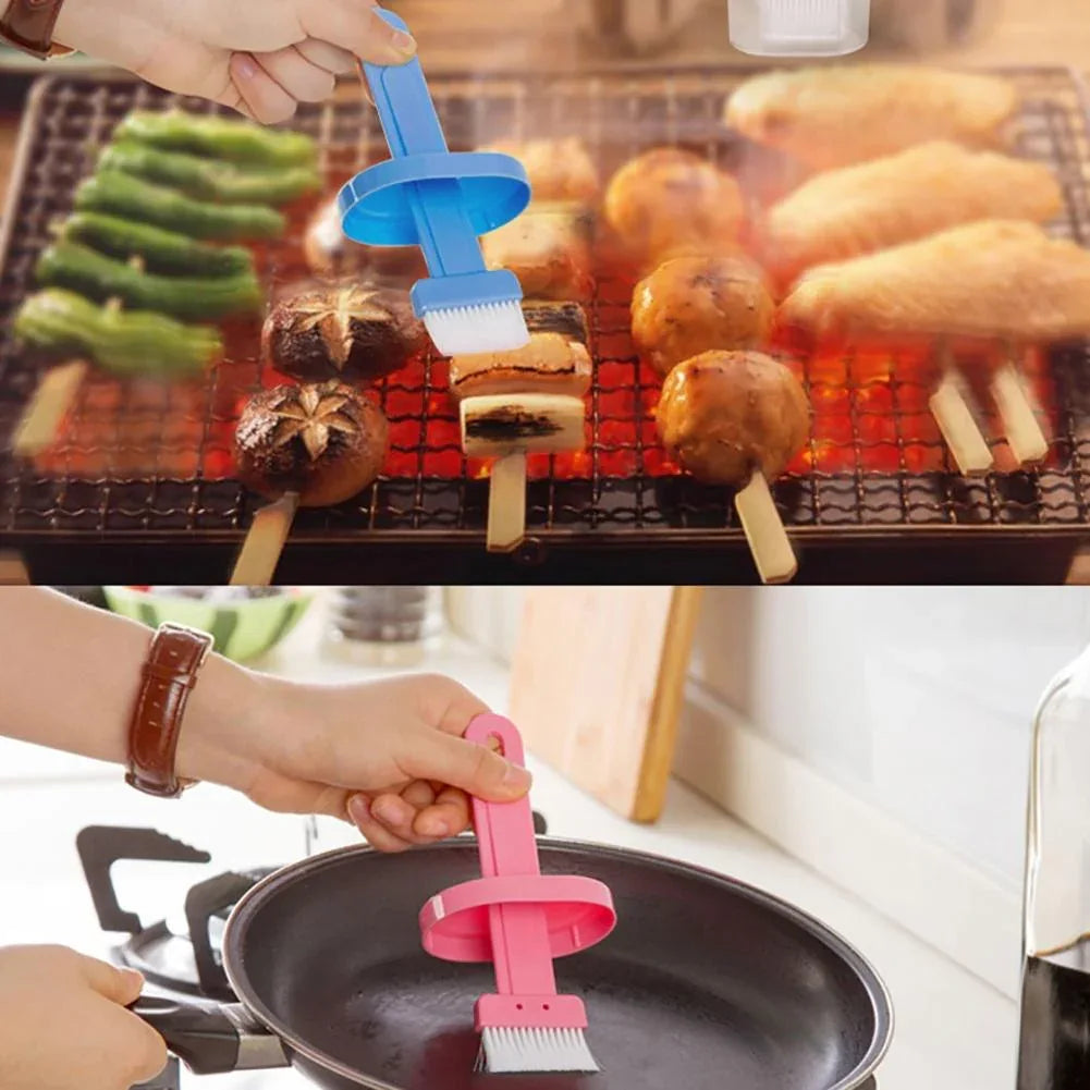 2429 Multi-purpose Silicone Durable Spatula With Holder ( Pack Of 1 Pcs) - Zidbik