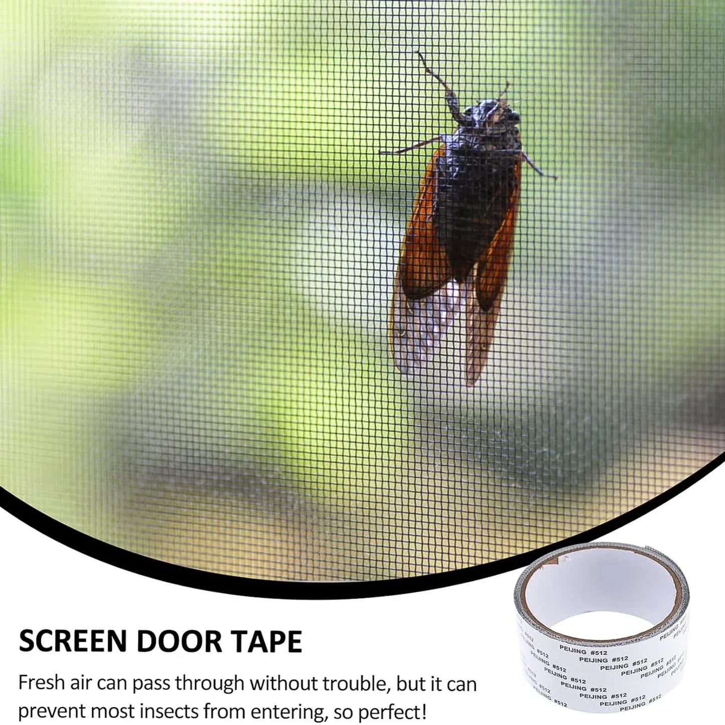 Self-adhesive Mosquito Net Repair Tape 2m X 5cm Roll 1 Pc - Zidbik
