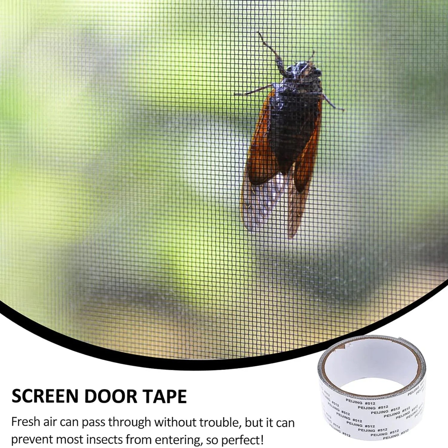 Self-adhesive Mosquito Net Repair Tape 2m X 5cm Roll 1 Pc - Zidbik