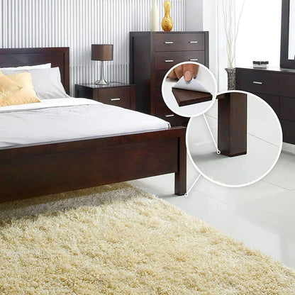 9133 Square Self Adhesive Door Wardrobe Furniture Feet Pad (Pack Of 1pc). - Zidbik