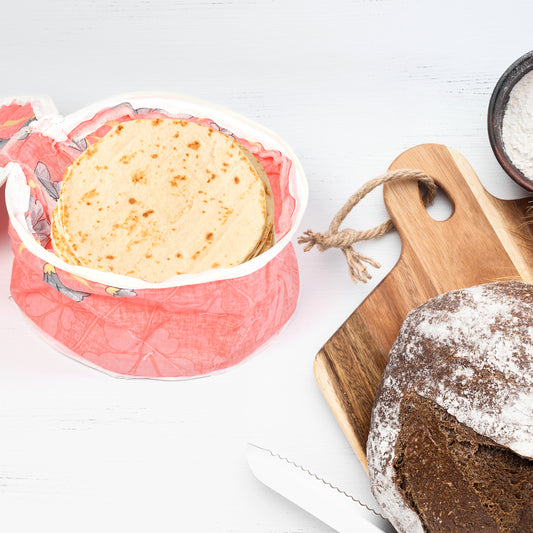 5315 Hot Chapatti Box  Roti Cotton Cloth Casserole  Basket  Washable  Roti Rumals With Multi Color - Zidbik