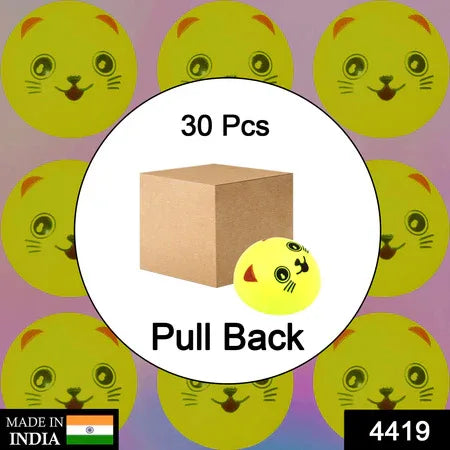 4419 30pcs Pull Back Smiley Toy - Zidbik