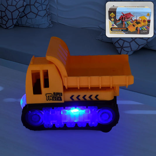 Engineering Vehicletoys For Kids - Self-driving Super Dump Truck Toy Self-driving Trucks Engineering Truck Electric Vehicle Toys Boys Birthday Gift Toys (1 Pc) - Zidbik