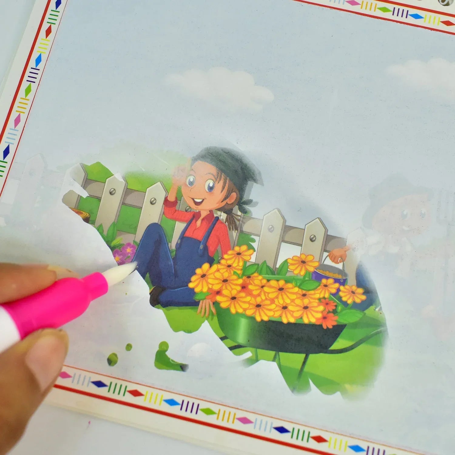 Childrens Drawing Activity Water Book (4 Set) - Zidbik