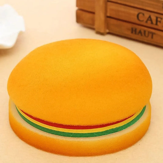 8073 Burger Shaped Notepad Sticky Notes Memo Pads Unique Mini Notes (Multicolor) - Zidbik