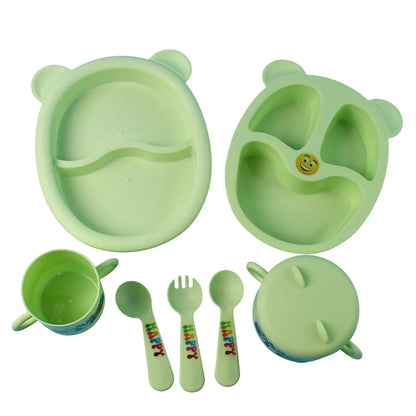 Kids Feeding Dinner (8 Pc Set) - Zidbik