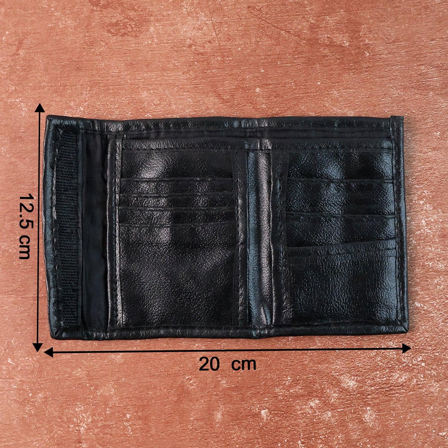 Premium Genuine Bi-fold Wallet (1 Pc) - Zidbik