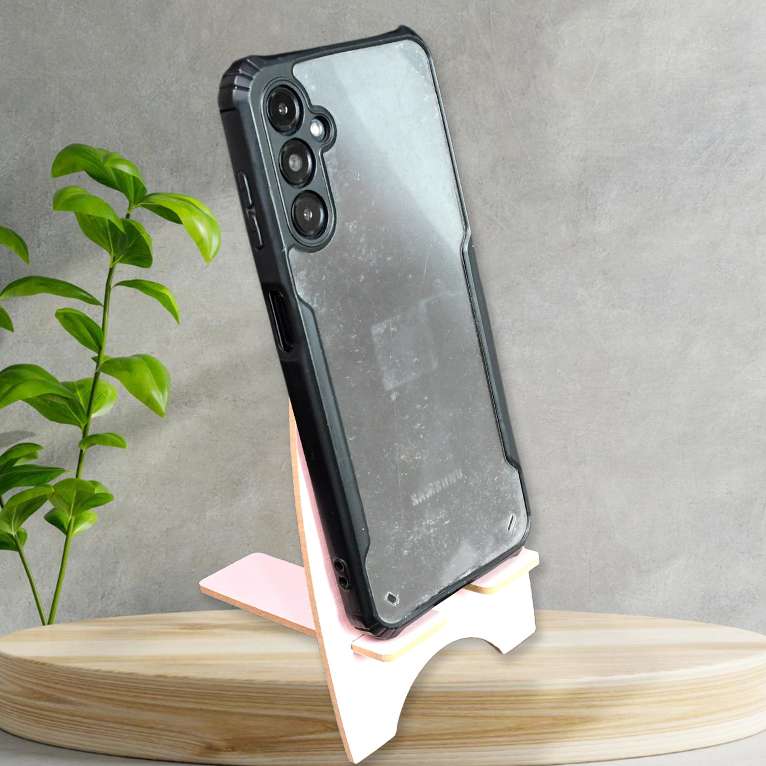 Wooden Cute Lovely Rabbit Design Mobile Stand (1 Pc) - Zidbik