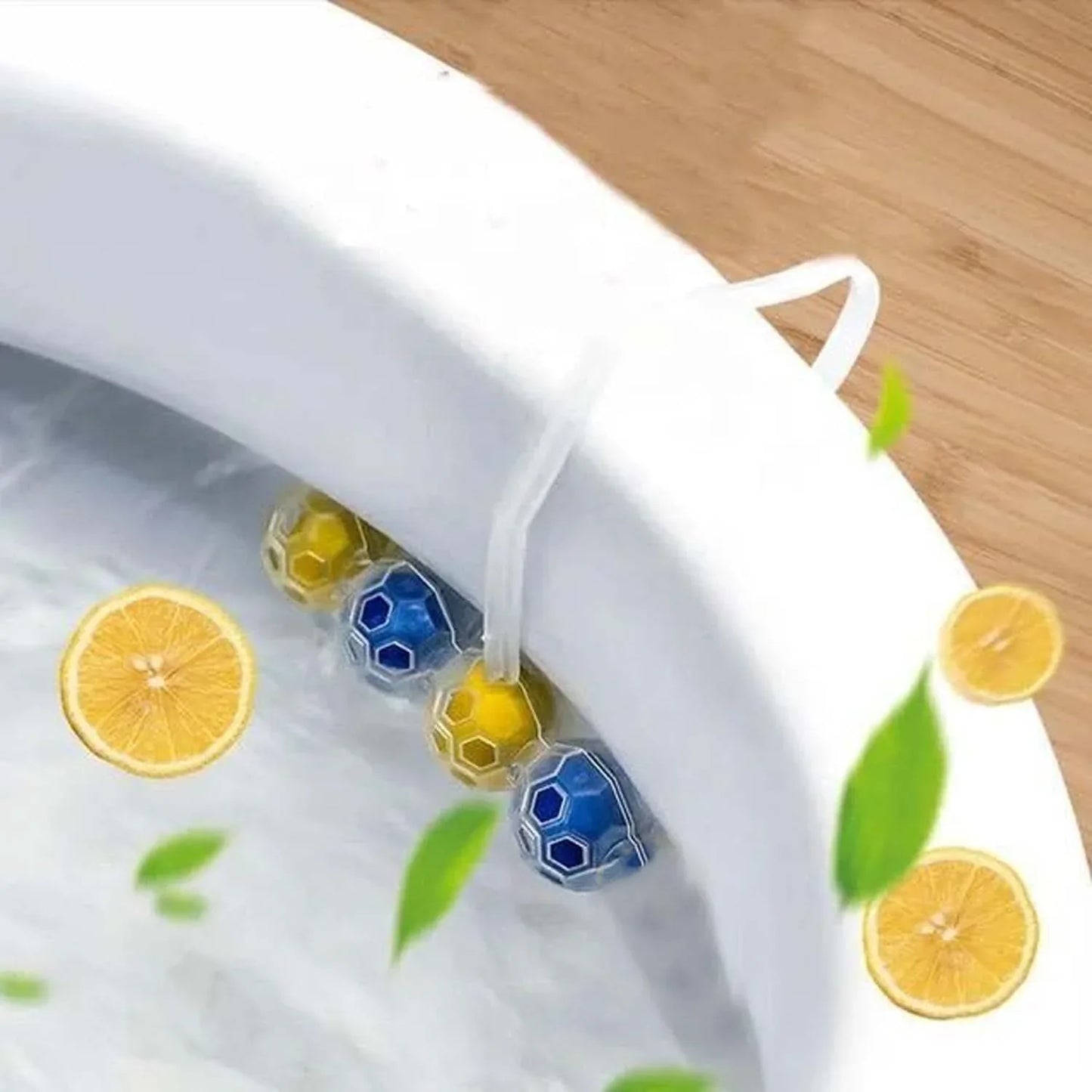 Toilet Cleaning Balls With Automatic Toilet Bowl Cleaner 1 Set - Zidbik