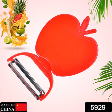 5929 Apple Shaped Folding Peeler Vegetable Peeler For Kitchen Home Fruit Peelers Great For Peeling Potato All Types Of Vegetable And Fruit - Zidbik