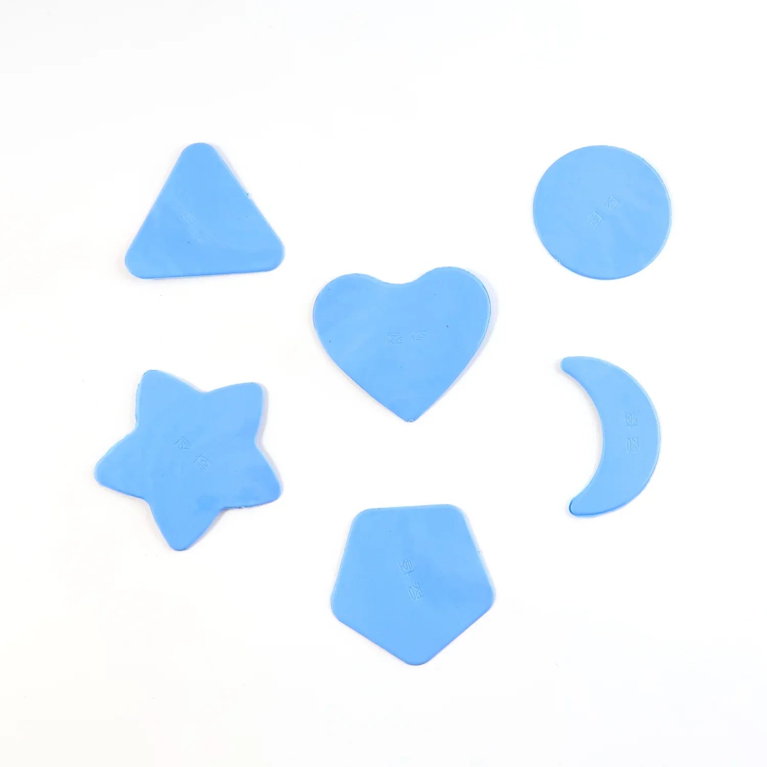 Haircut Design Stencil Set 6-in-1 Safe Hair Trimmer Molds - Zidbik