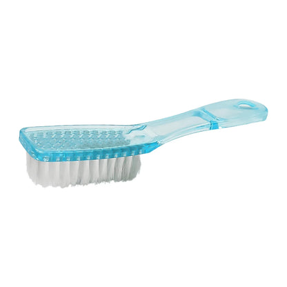 Plastic Handle Shoes Clothes Scrubbing Brush (1 Pc Mix Color 19 Cm) - Zidbik