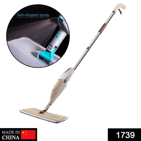 1739 Floor Cleaning Spray Mop With Removable Washable Cleaning Pad - Zidbik