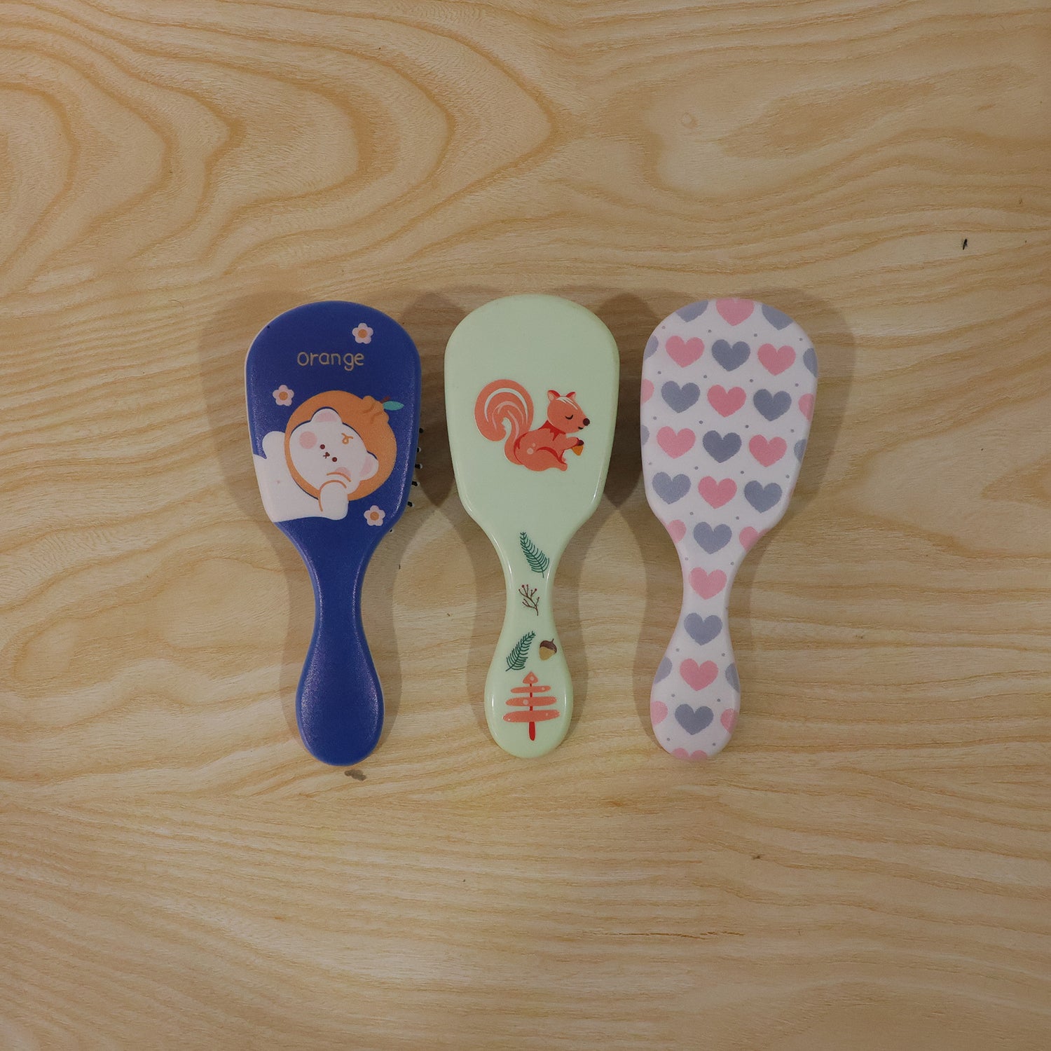 Fun And Colorful Mix Design Kids Hair Comb (1 Pc Mix Design)