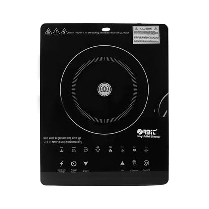 Orbit Touch Control And Multiple Cooking Induction Cooker - 2000w - Zidbik