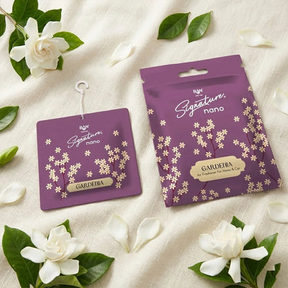 Gardenia Fragrance Hanging Air Freshener Sachet (Mix Fragrance 1 Pc 10g) - Zidbik