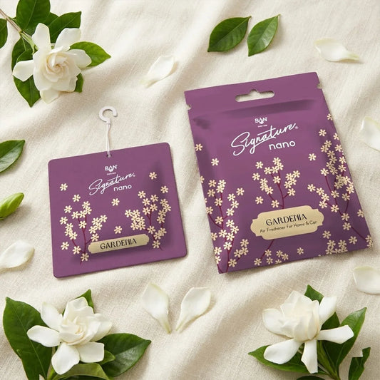 Gardenia Fragrance Hanging Air Freshener Sachet (Mix Fragrance 1 Pc 10g) - Zidbik