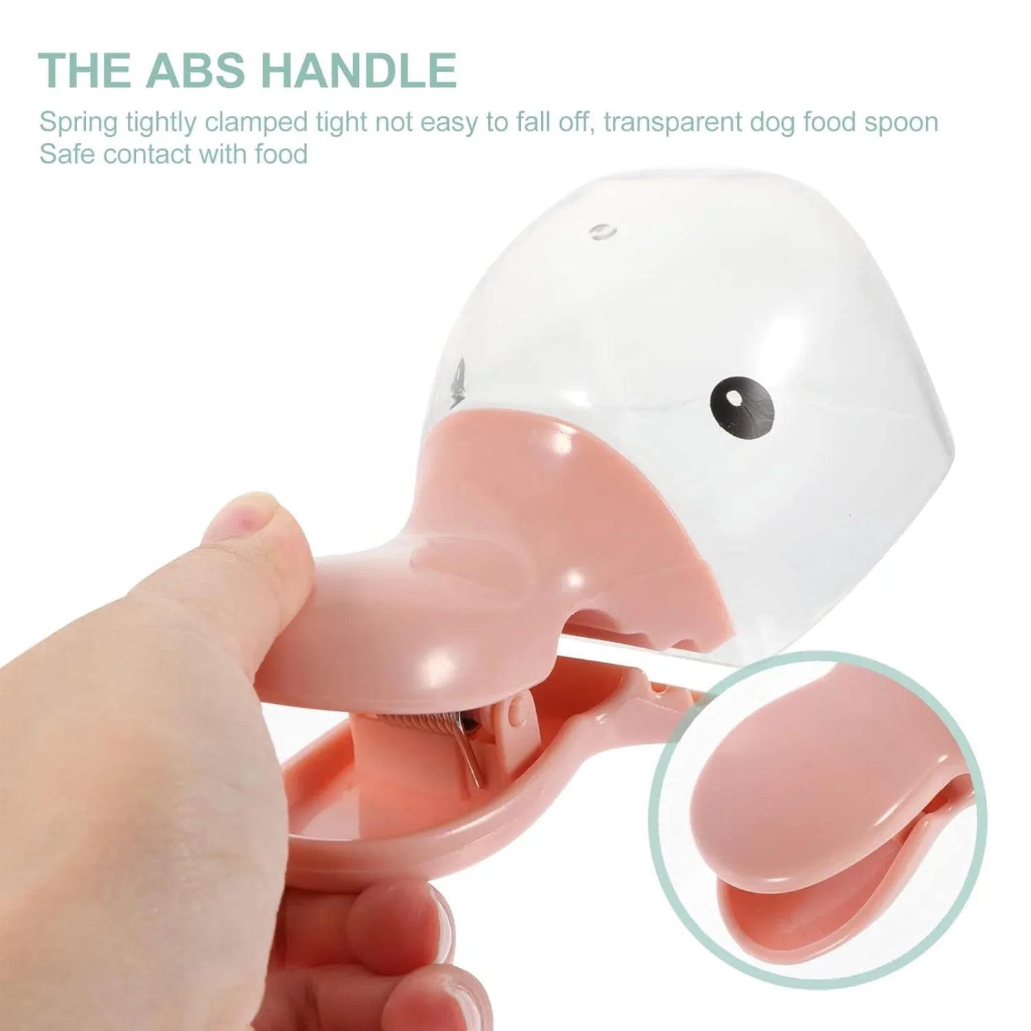2-in-1 Pet Food Scoop With Bag Clip - Zidbik