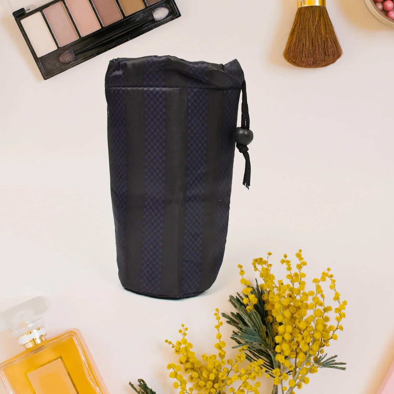 Reusable Multipurpose Washable Rope Pouch Pen Pencil Stationary Case Travel (1 Pc) - Zidbik