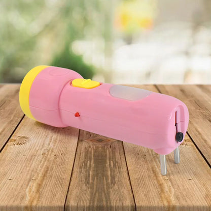 2-in-1 Rechargeable Small Handy Led Torchlight For Home Outdoor Tracking (1 Pc) - Zidbik