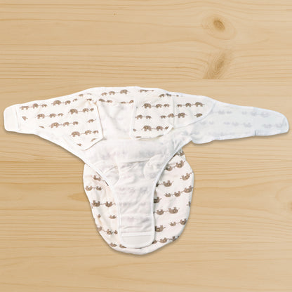 Soft Cotton Adjustable Baby Swaddle Wrap For Newborns (1 Pc) - Zidbik