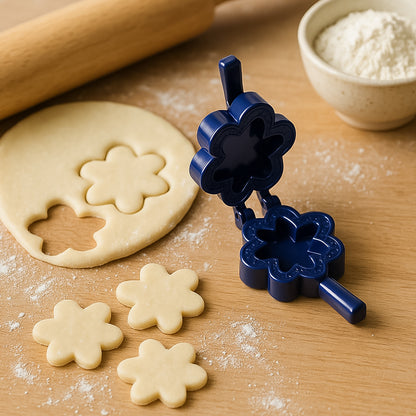 1 Pc Assorted Shape Plastic Snack Mould (Mix Design  1 Pc) - Zidbik