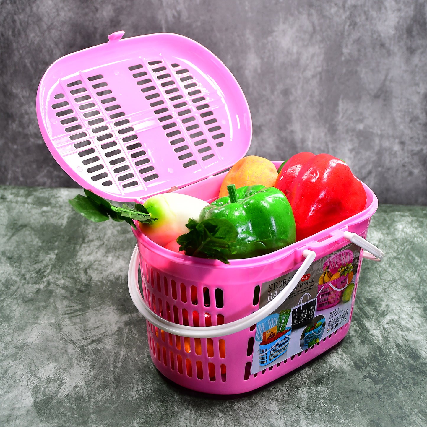 2924 Multipurpose Basket Multi Utility Or Storage For Picnic Small Baskets. - Zidbik