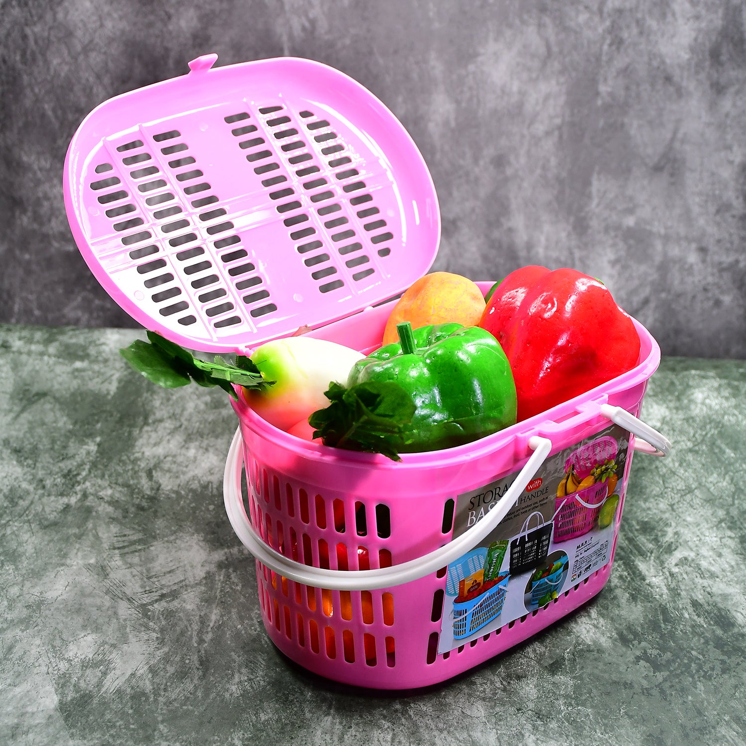 2924 Multipurpose Basket Multi Utility Or Storage For Picnic Small Baskets. - Zidbik