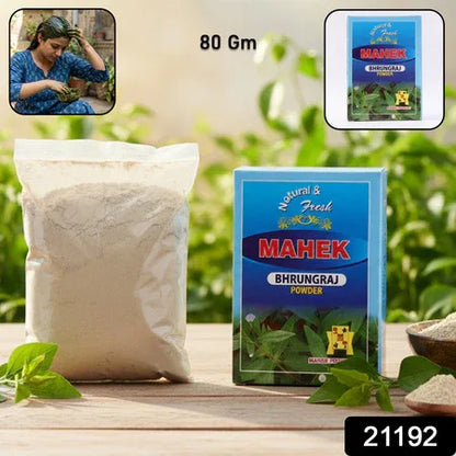 Natural Bhringraj Powder For Traditional Hair Care 80 Gm - Zidbik